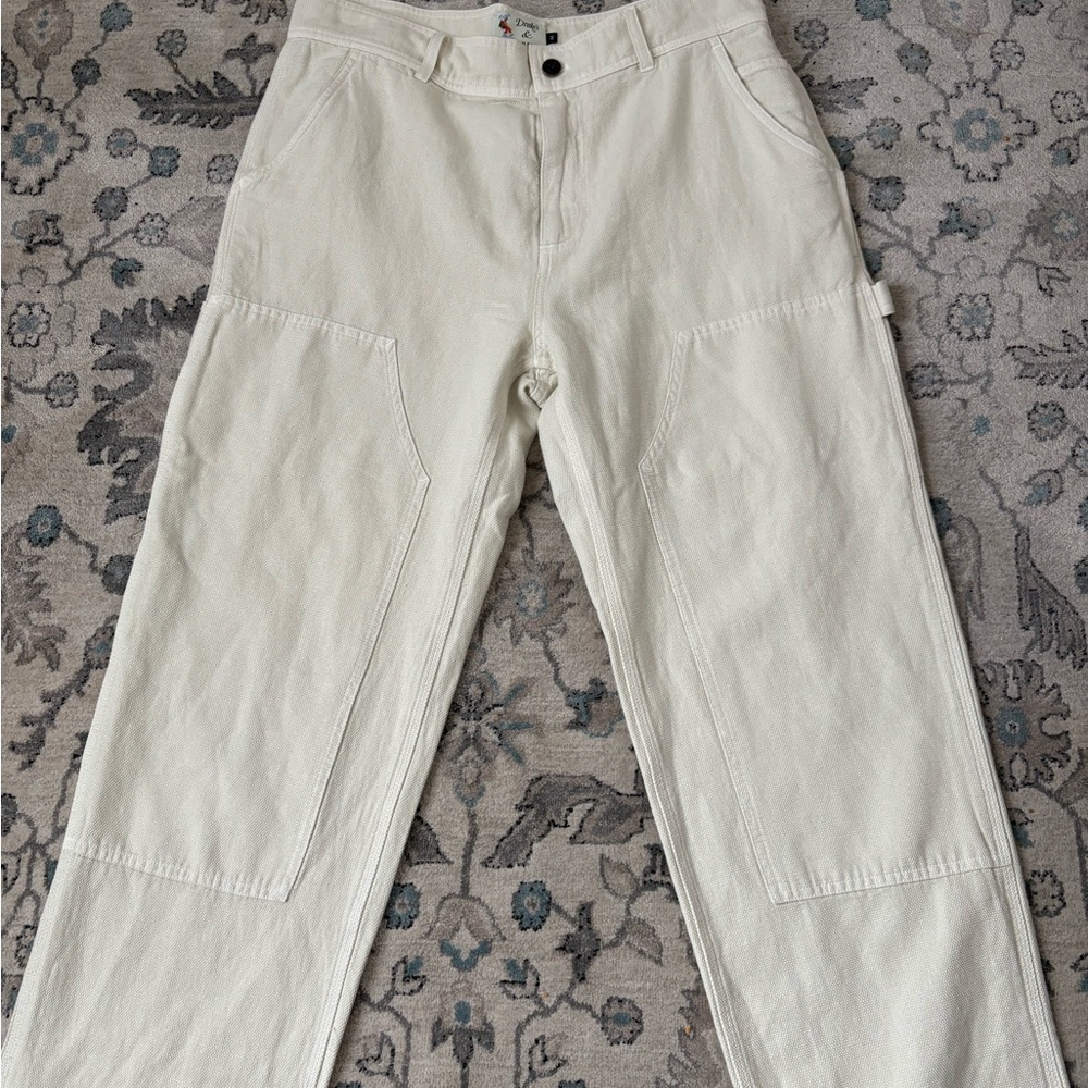 Aime Leon Dore Men's Off-White Cargo Pants